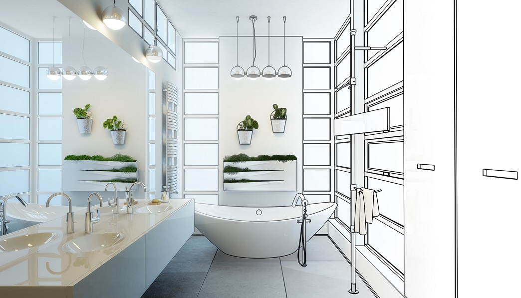 Finish a room off with great window coverings. Choose shades or plantation shutters or drapes to add a modern tough.